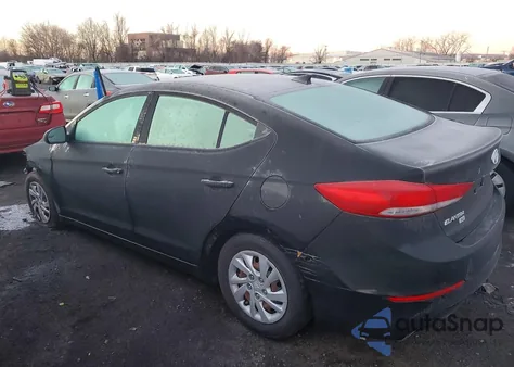 2017 Hyundai Elantra Se из США, поврежденный, VIN 5NPD74LF9HH054562